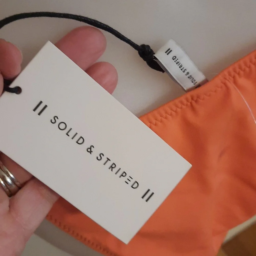 NWT SOLID & STRIPED Lindsay Monokini - Picture 10 of 13